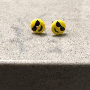 BUNDLE: Stainless steel emoji earrings